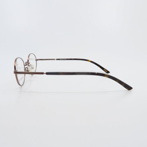Polo Ralph Lauren 8003 120 43mm Brown Metal/Brown Rectangle Kids Eyeglasses. - Picture 5 of 8